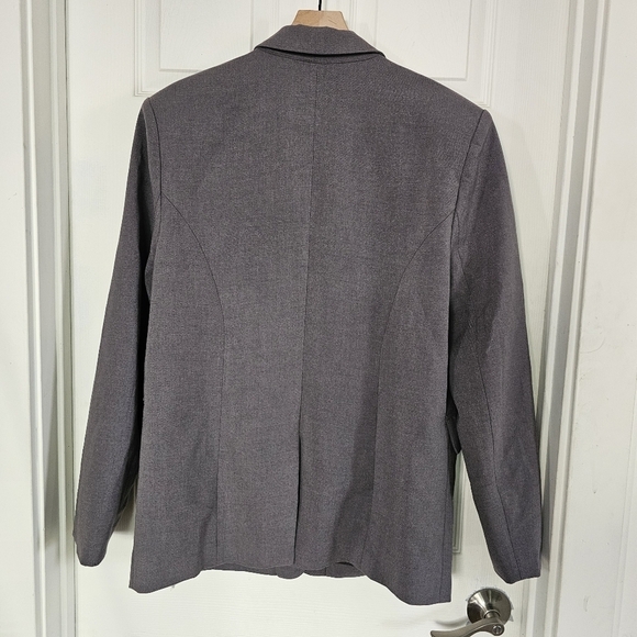 House Of CB Aline Dark Grey Oversized Blazer - Picture 3 of 6